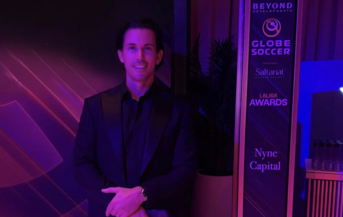 Richard Hall at sponsor event