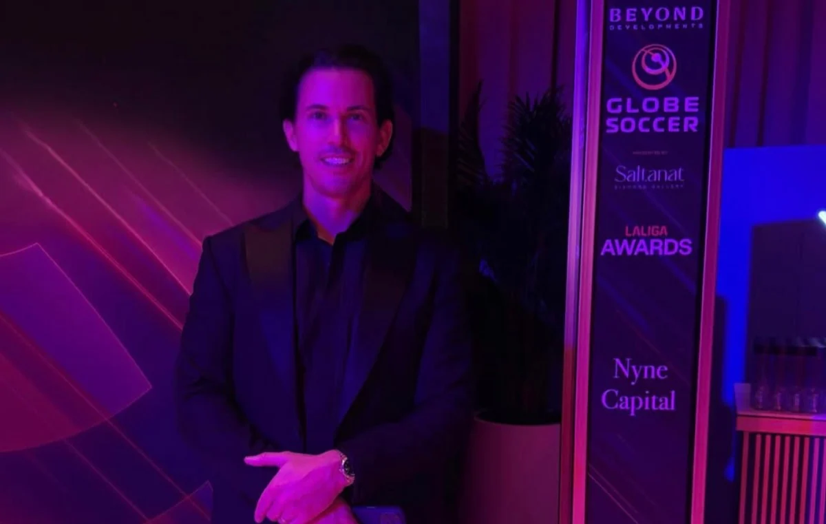 Richard Hall at sponsor event